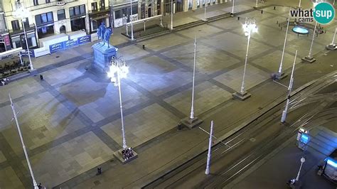 where is zagreb|trg bana jelacica live webcam.